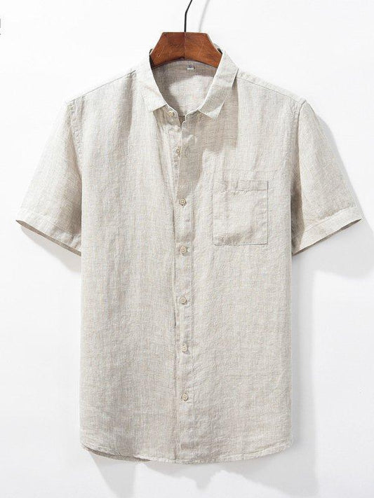 Denaccini Shirt in coton and linen - Denaccini